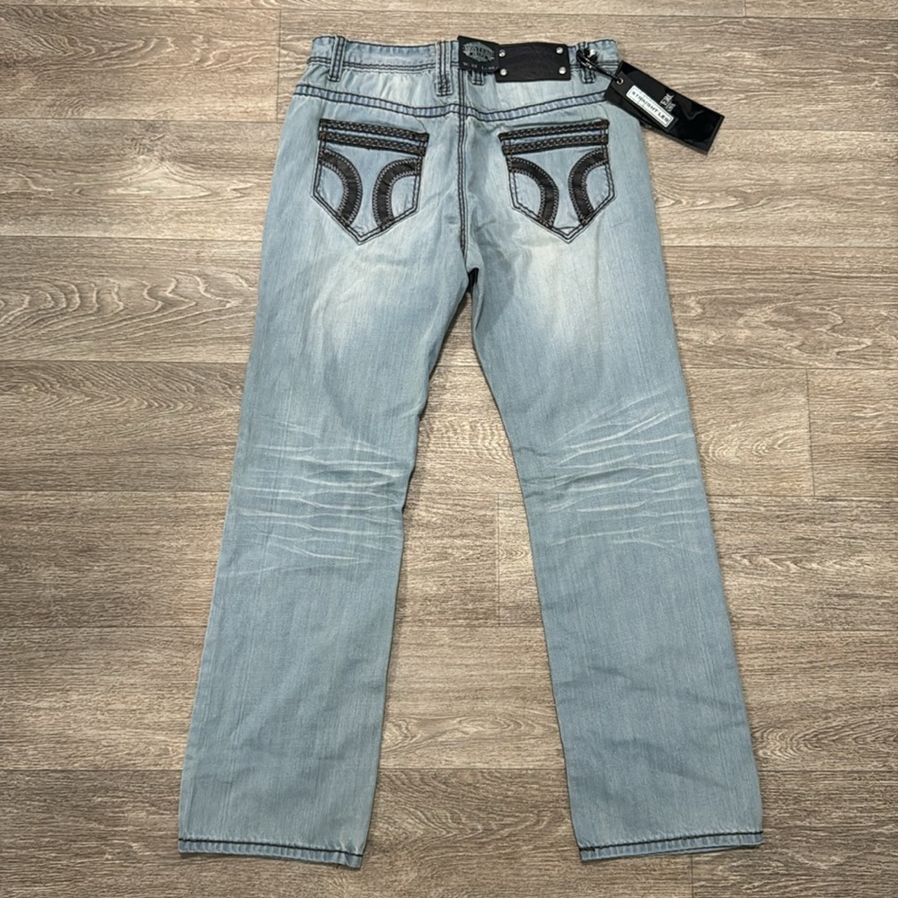 NWT Montero Jeans MT-646 straight leg jeans men’s sz 32 x 30